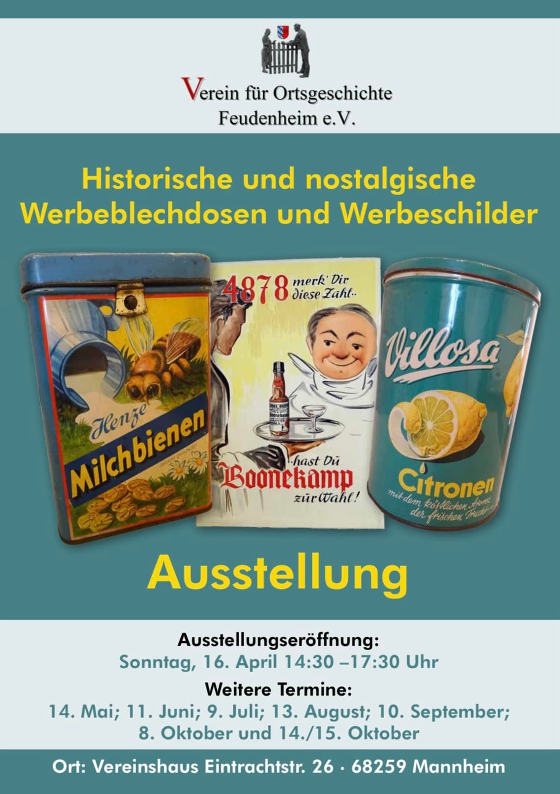 Historische Wellblechdosen 2023